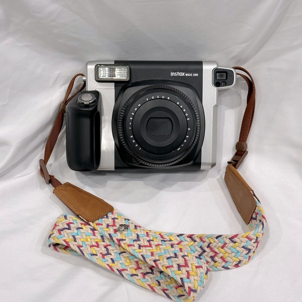 Fujifilm Instax Wide 300 Instant Film Camera (Black)